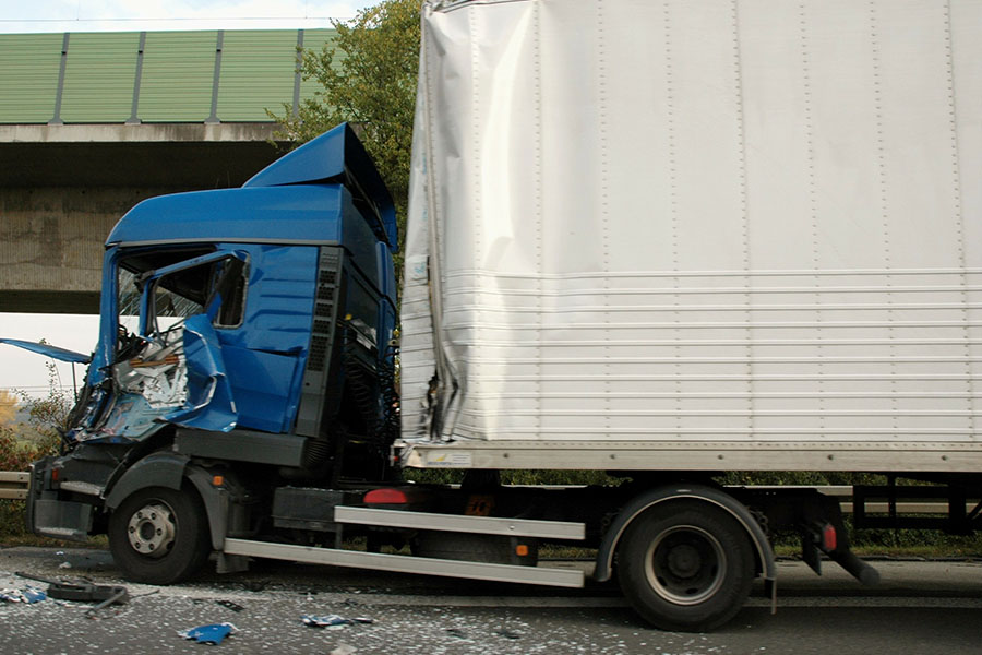 delivery truck damage