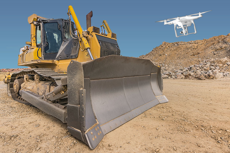 Drone field inspections